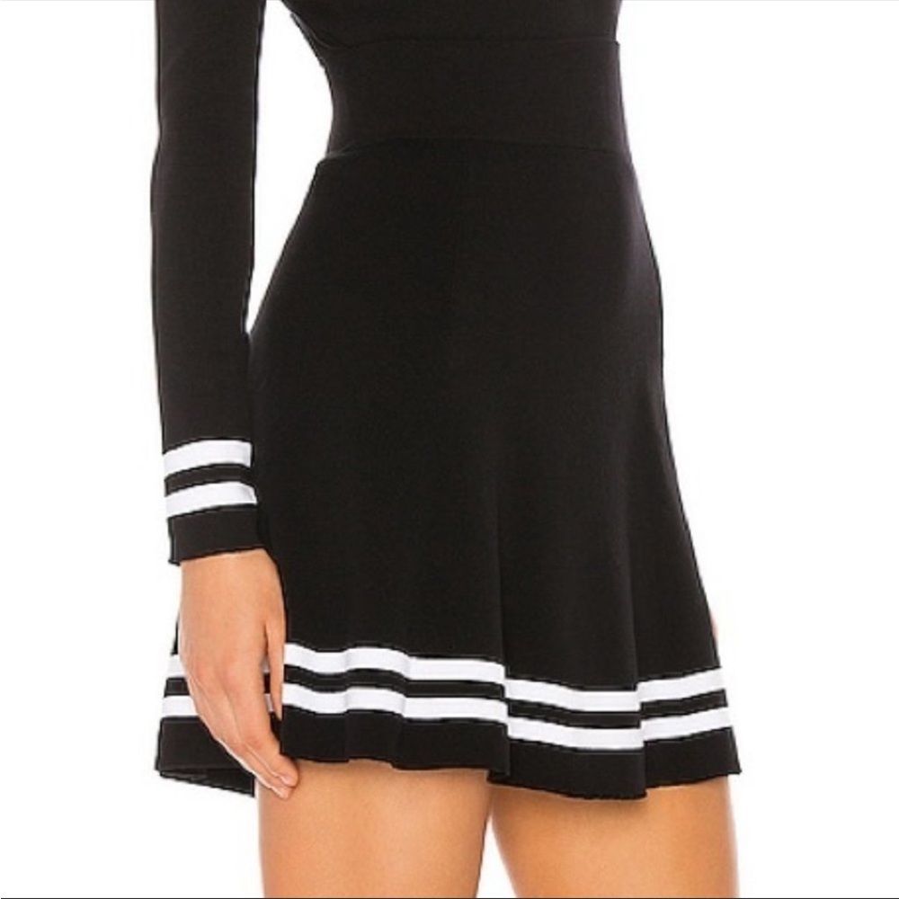 REVOLVE/ADAM SELMAN NYLON KICKY SKIRT - NWT